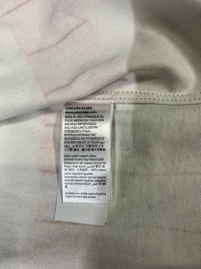 2018 Raf Simons for Calvin Klein USA Flag Est 1978 Shirt QDSFgOH 8