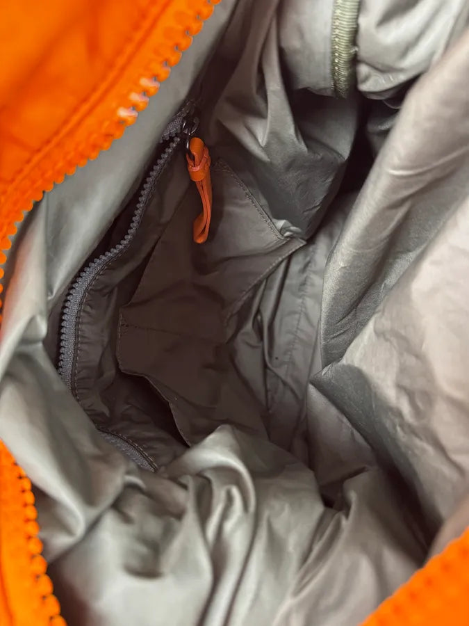 AW2019 Maison Margiela Orange Nylon Quilted Tote Bag iKdFnbj 11