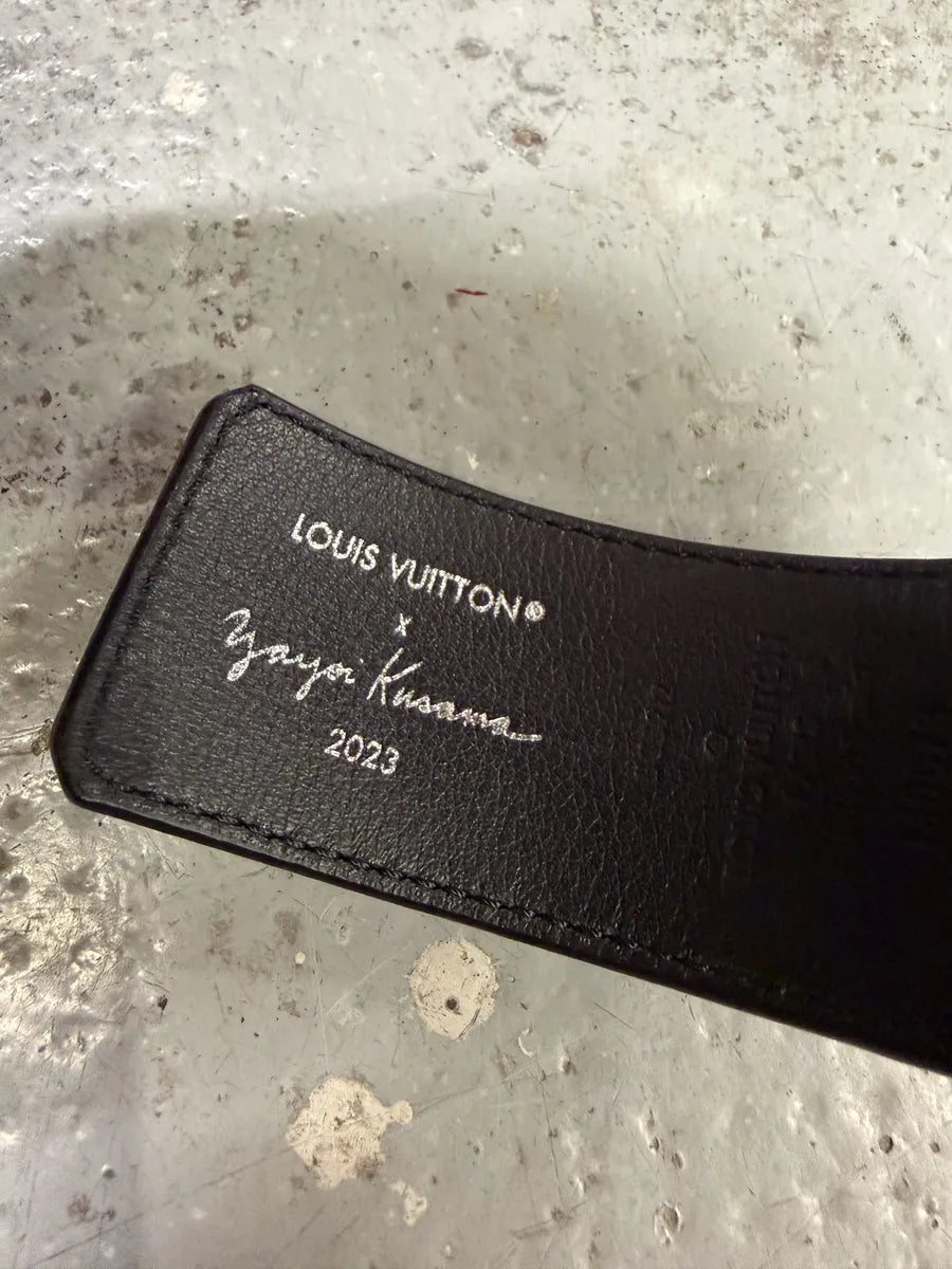 2023 Louis Vuitton x Yayoi Kusama LV Initiales Taubillon Reversible Belt JjOicNg 10