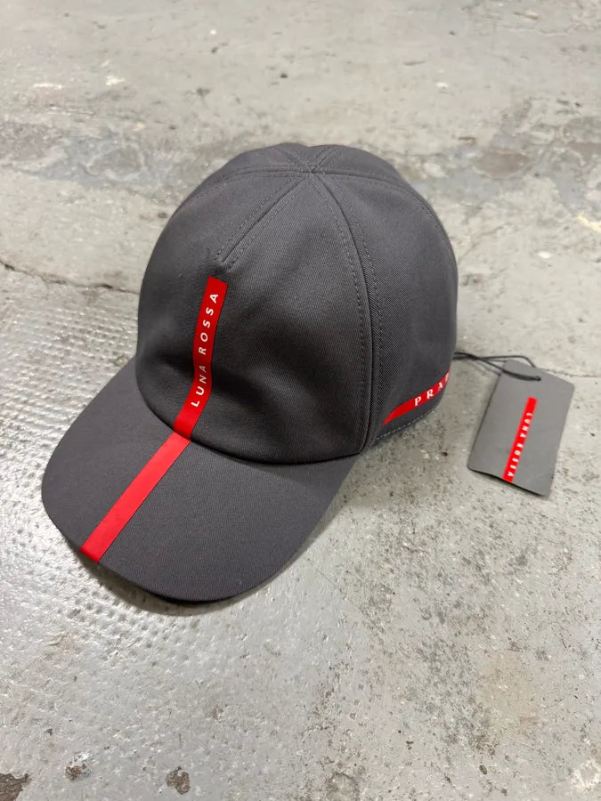 2024 Prada Luna Rossa Grey Racing Challenge Cap ckhDXzJ 0
