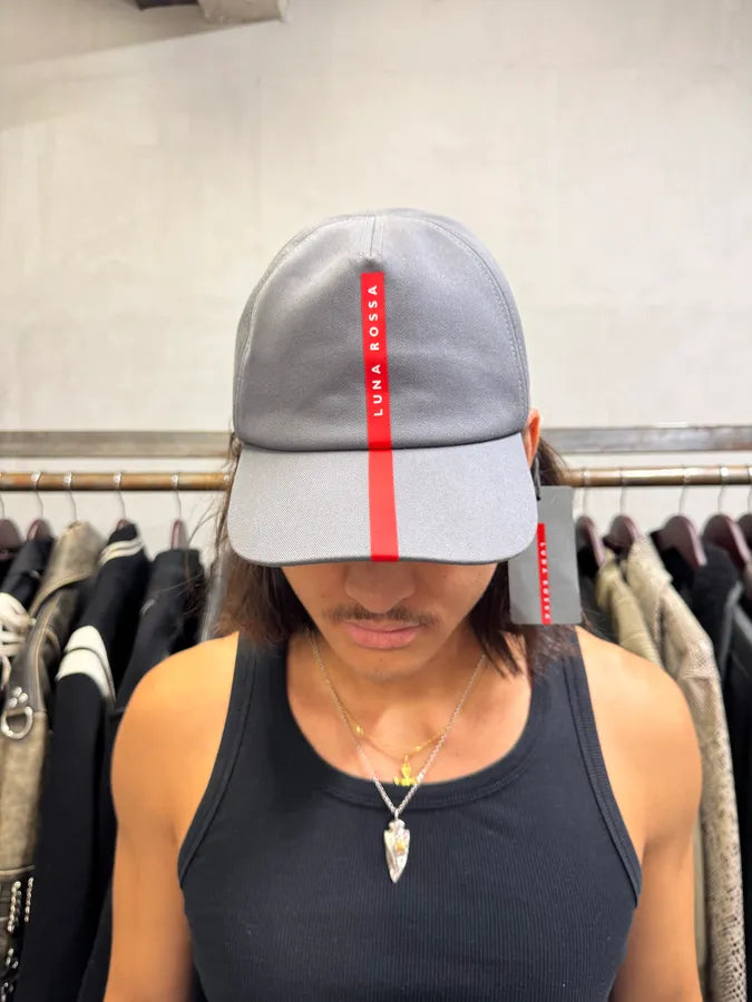 2024 Prada Luna Rossa Grey Racing Challenge Cap ckhDXzJ 2