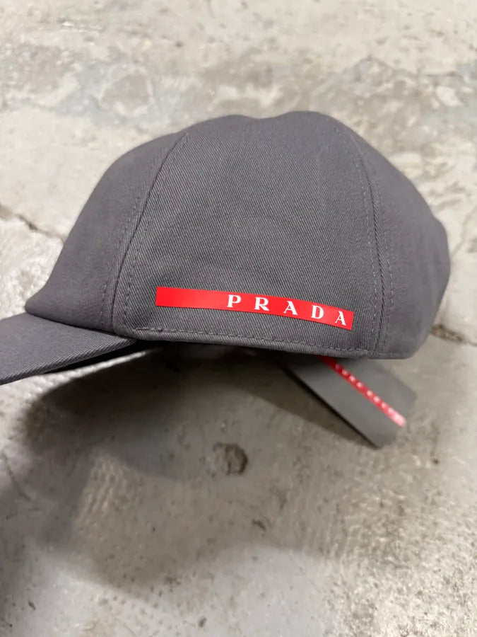 2024 Prada Luna Rossa Grey Racing Challenge Cap ckhDXzJ 4