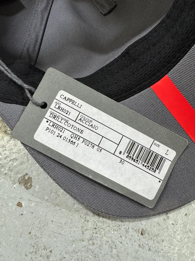 2024 Prada Luna Rossa Grey Racing Challenge Cap ckhDXzJ 6