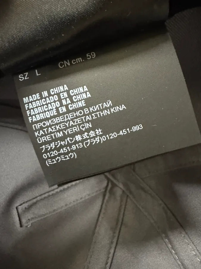 2024 Prada Luna Rossa Grey Racing Challenge Cap ckhDXzJ 9