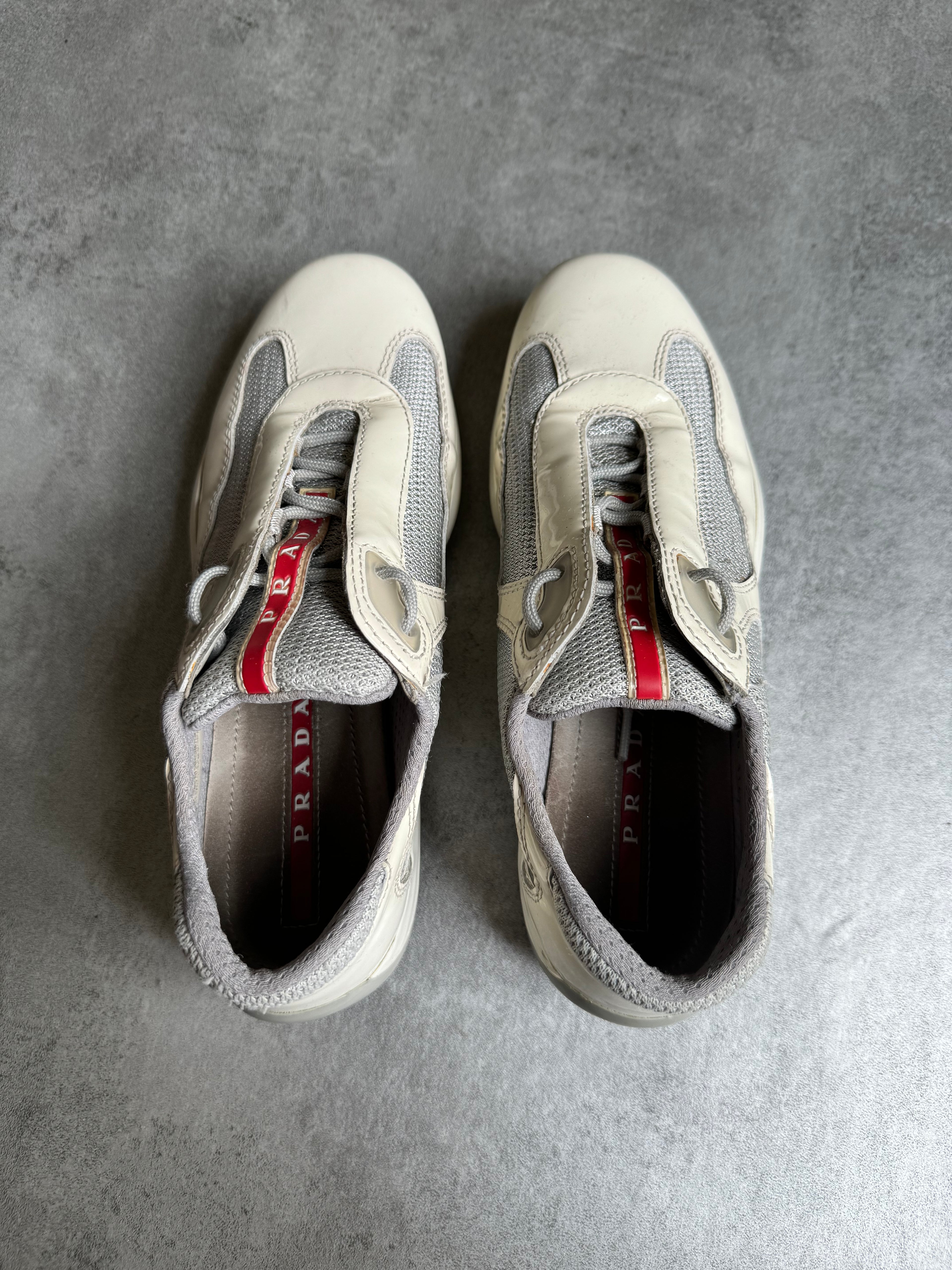 Prada America's Cup Creamy Satin Leather (37,5) - 7