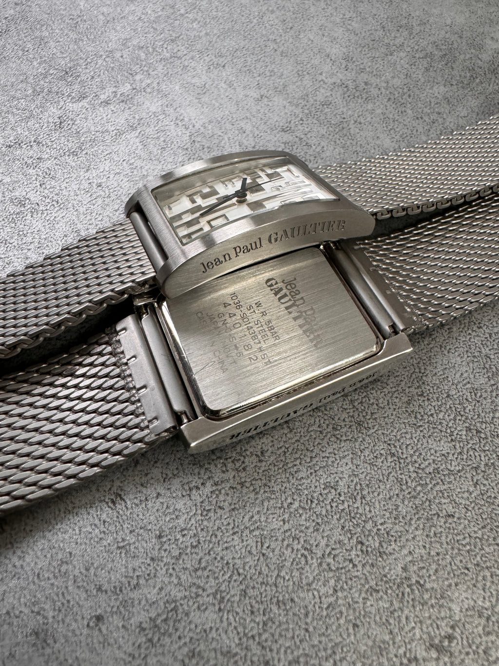 2000 年代 ジャン ポール ゴルチエ ヌメロロジー ブラック タンク ウォッチ