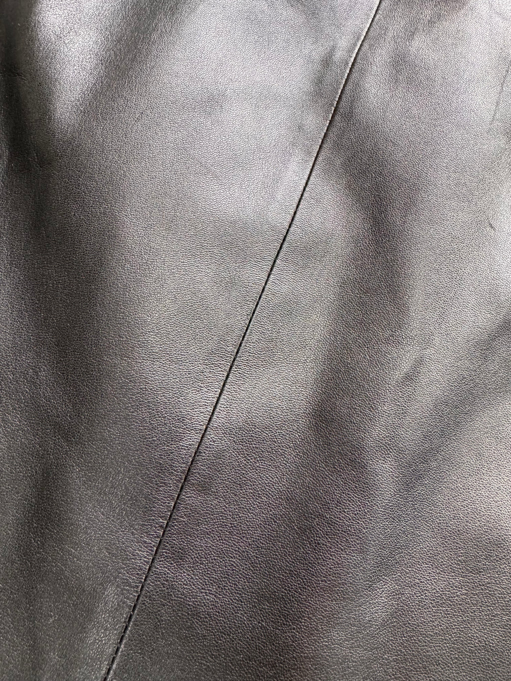 1990s Emporio Armani Leather Suit Jacket (M)