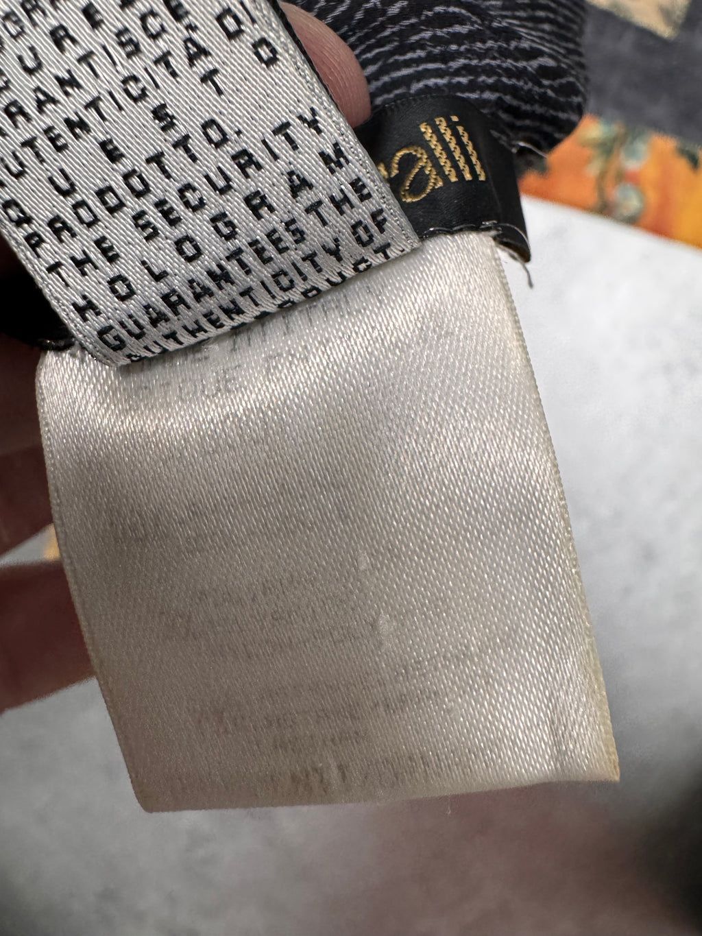 Roberto Cavalli Multi Colorful Print Scarf Top