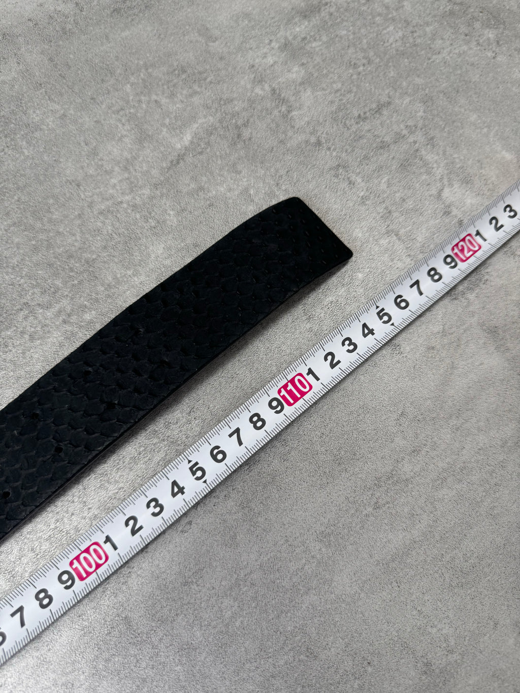 Roberto Cavalli Golden Snake Buckle Dark Navy Leather Belt