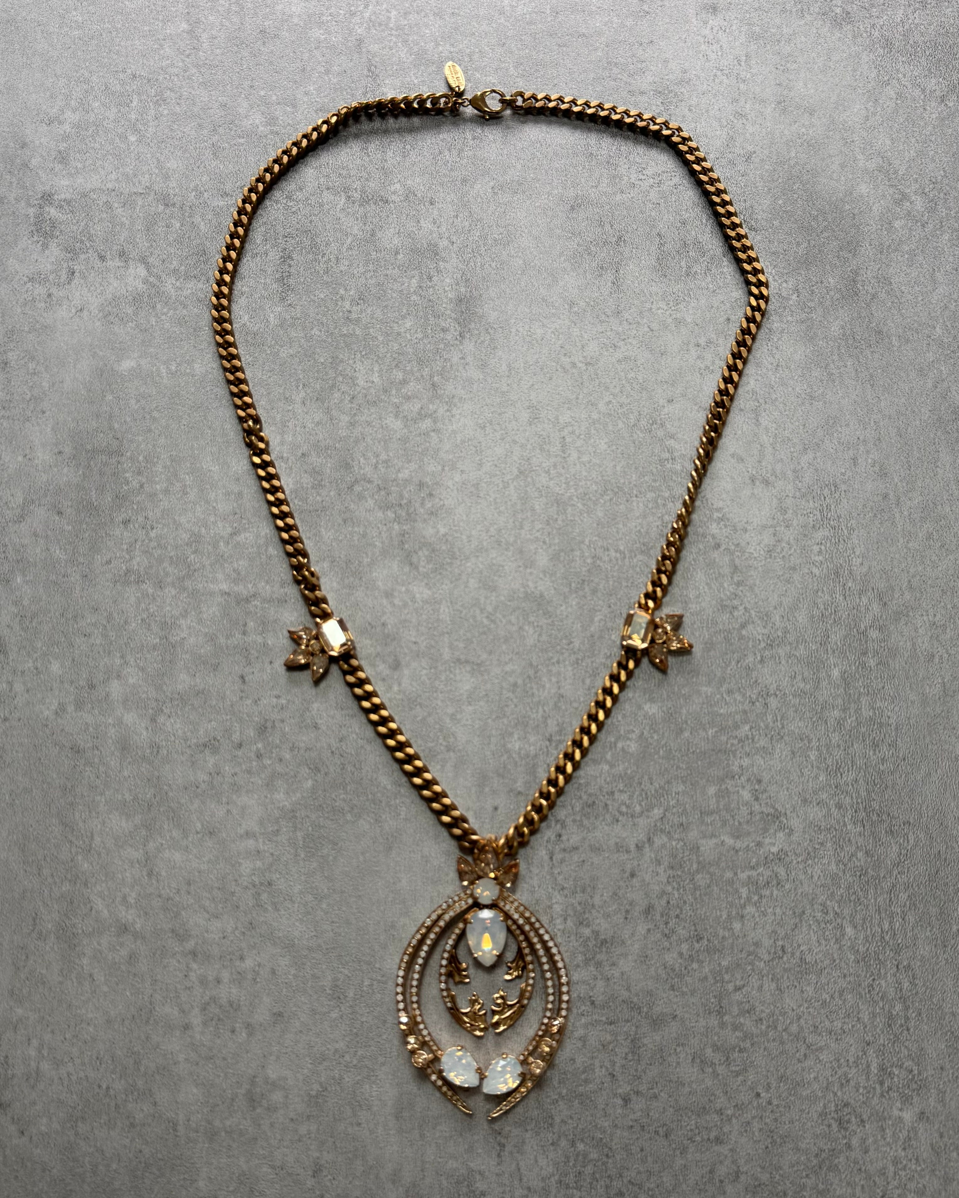 Roberto Cavalli Spiritual Golden Necklace