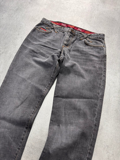 AW2003 Dolce & Gabbana Raw Grey Denim Jeans (L)