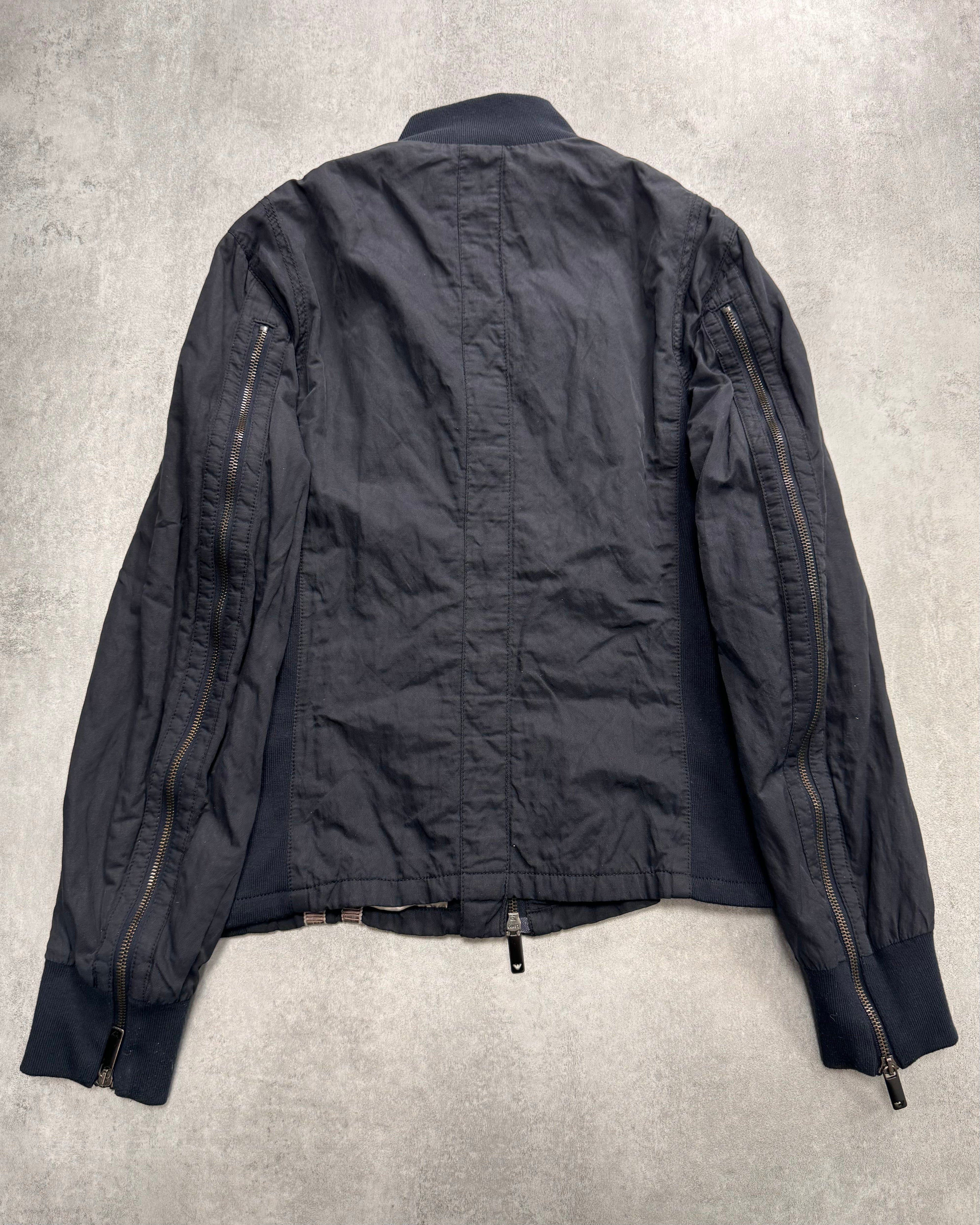 SS2001 Emporio Armani Arm Zip Bomber Jacket