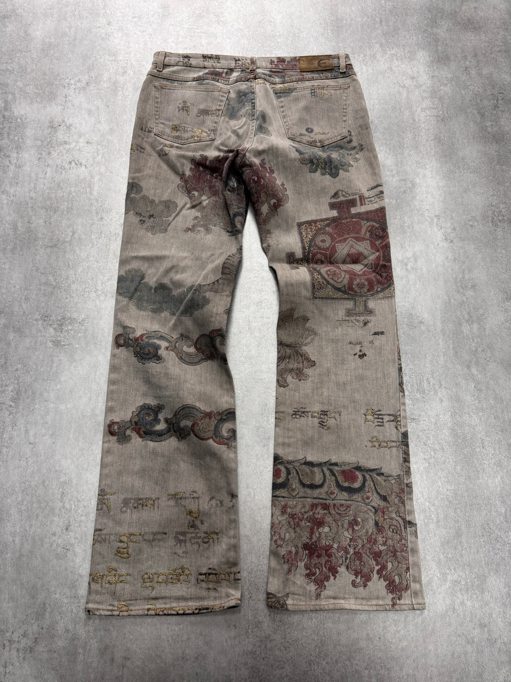 AW2003 Cavalli Asian World Grey Pants