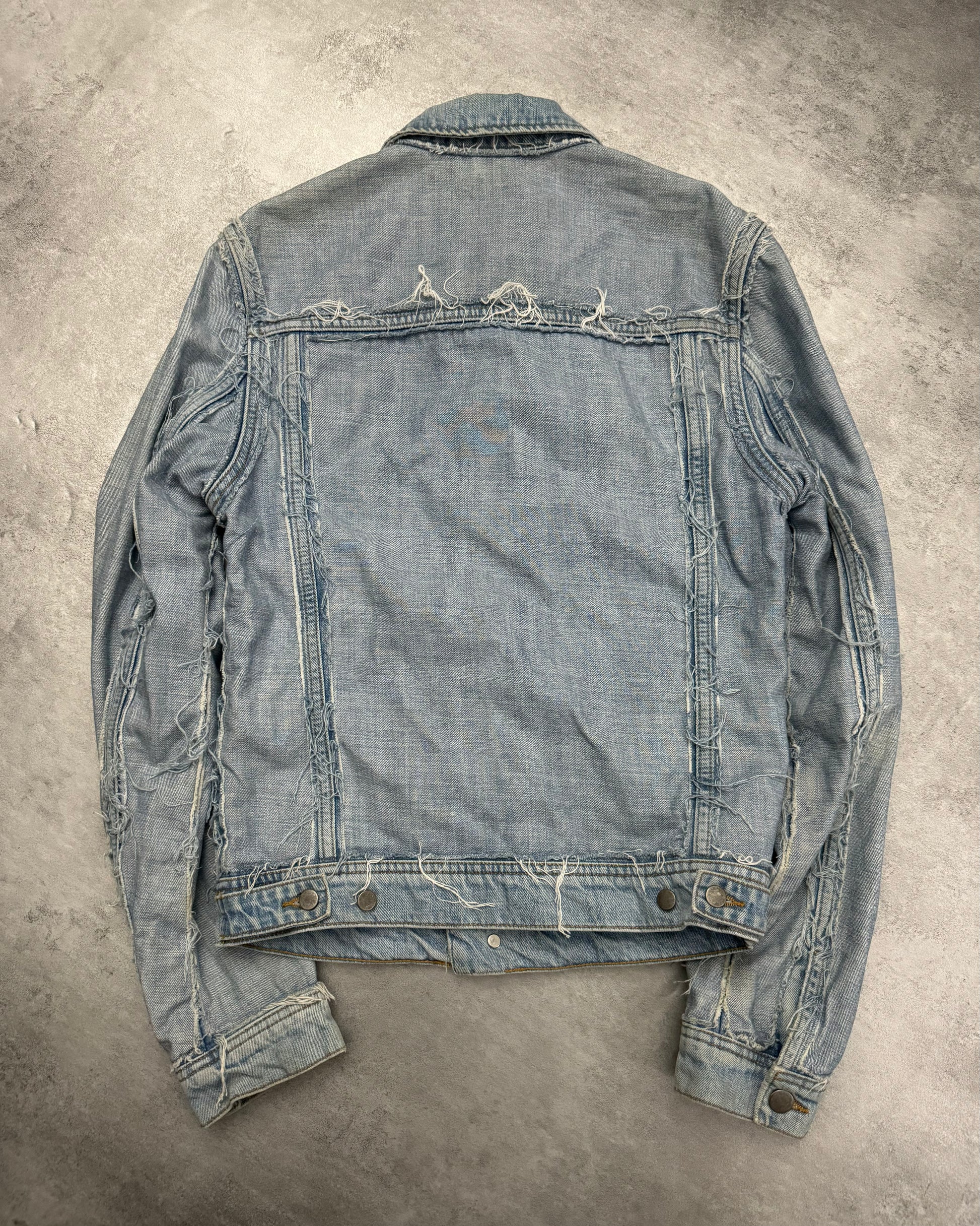 SS2005 Maison Margiela x H&M Reversed Denim Jacket Re-Edition (S) - 2