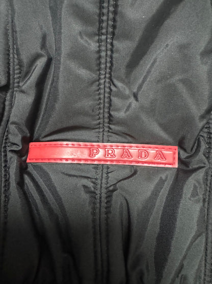 2000s Prada Black Nylon Balaclava (OS)