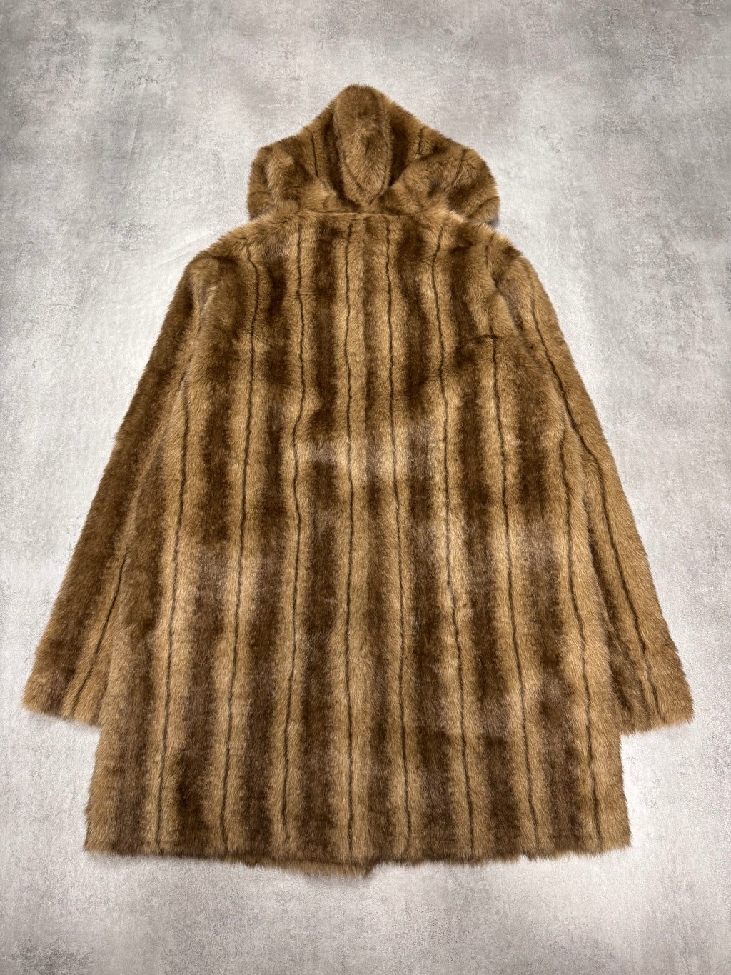 1990s Balmain Faux Fur Reversible Jacket