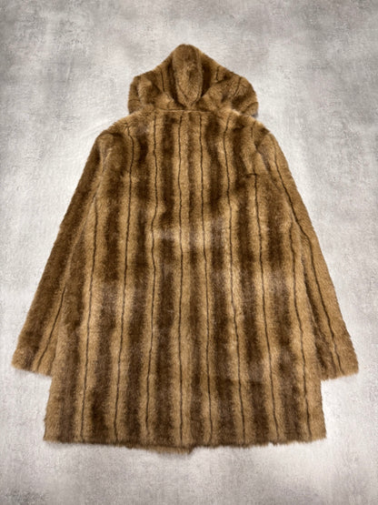 1990s Balmain Faux Fur Reversible Jacket (L/XL)