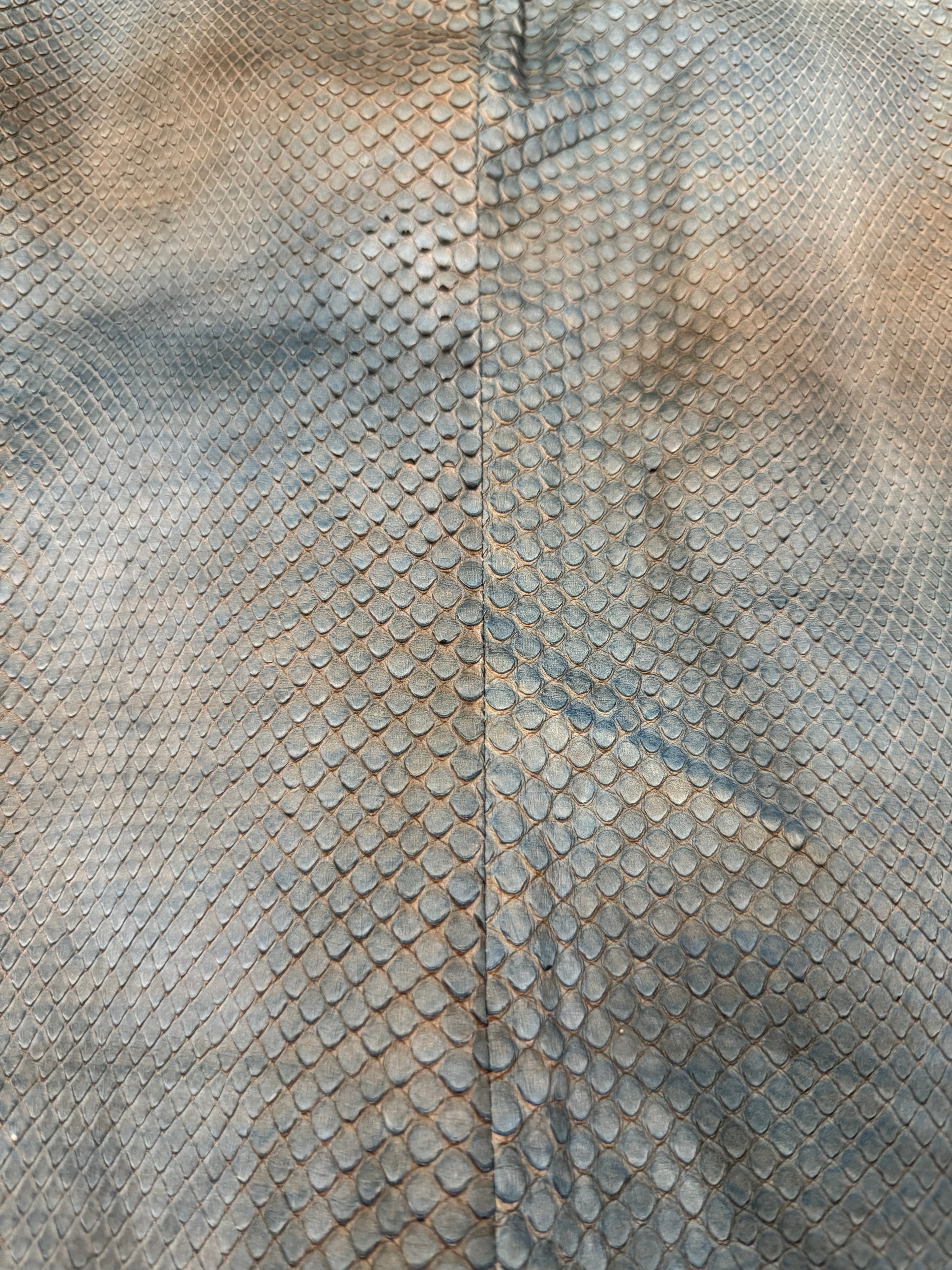 SS2011 Giorgio Armani Aurora Borealis Python Leather Jacket