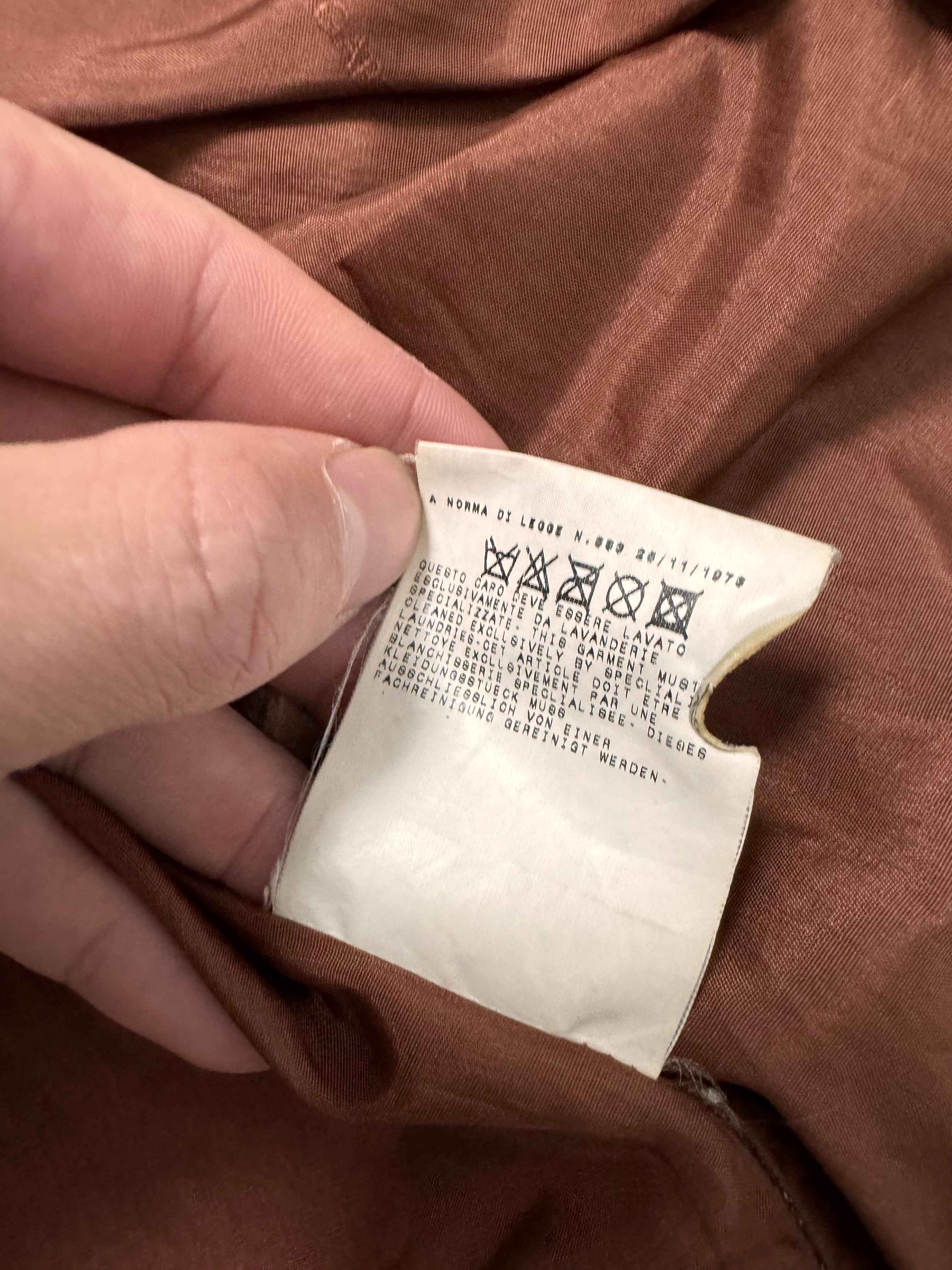 Dolce & Gabbana Multi-Layer Leather Jacket