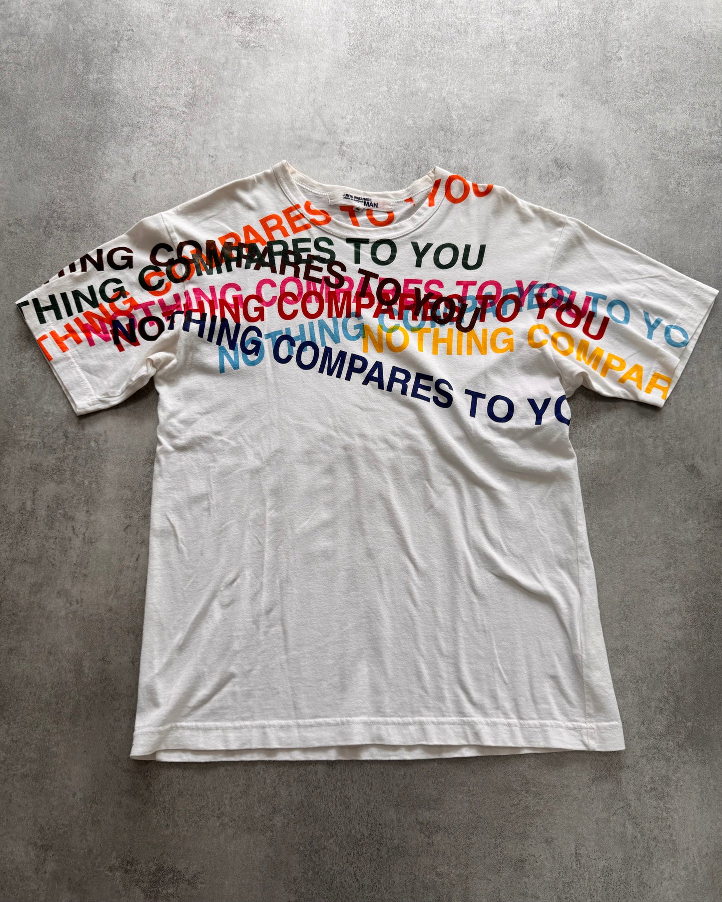 SS2002 Junya Watanabe Multicolor Poem Tee (S)