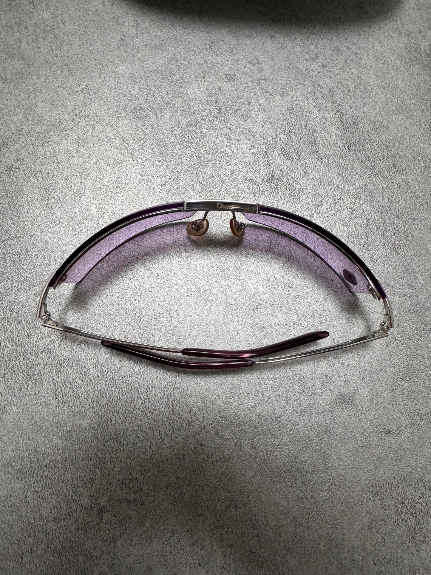 Christian Dior Purple Translucent Sunglasses (OS)