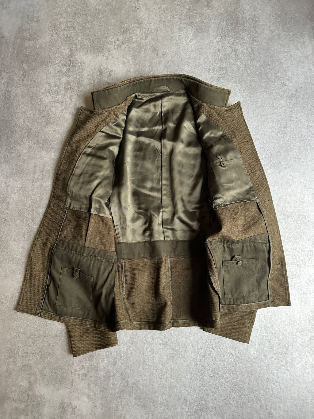 AW2006 Balenciaga Army Tailored Premium Mao Jacket (M) - 9