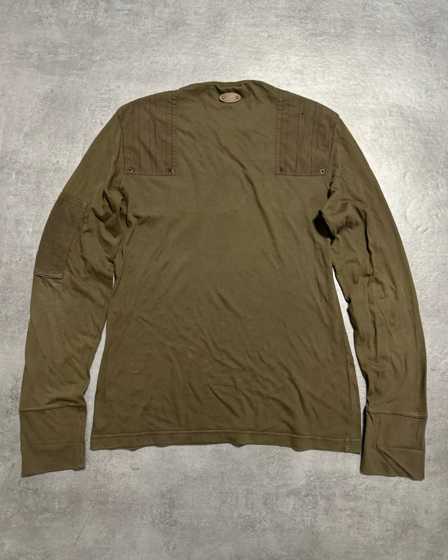 SS2003 Dolce & Gabbana Military Utility Camo Olive Longsleeves (M) - 2