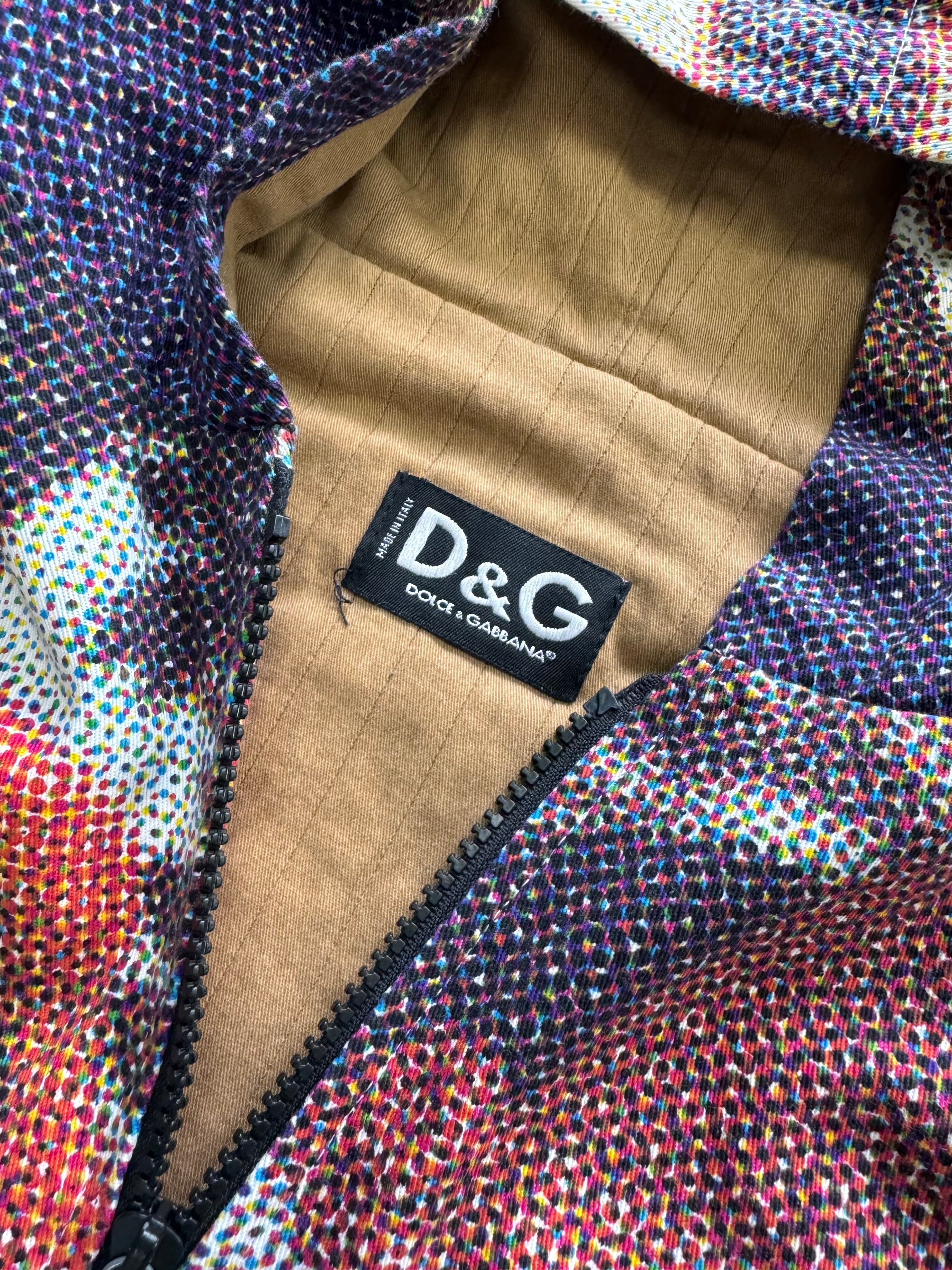 1990s Dolce & Gabbana Venus Zipped Hoodie