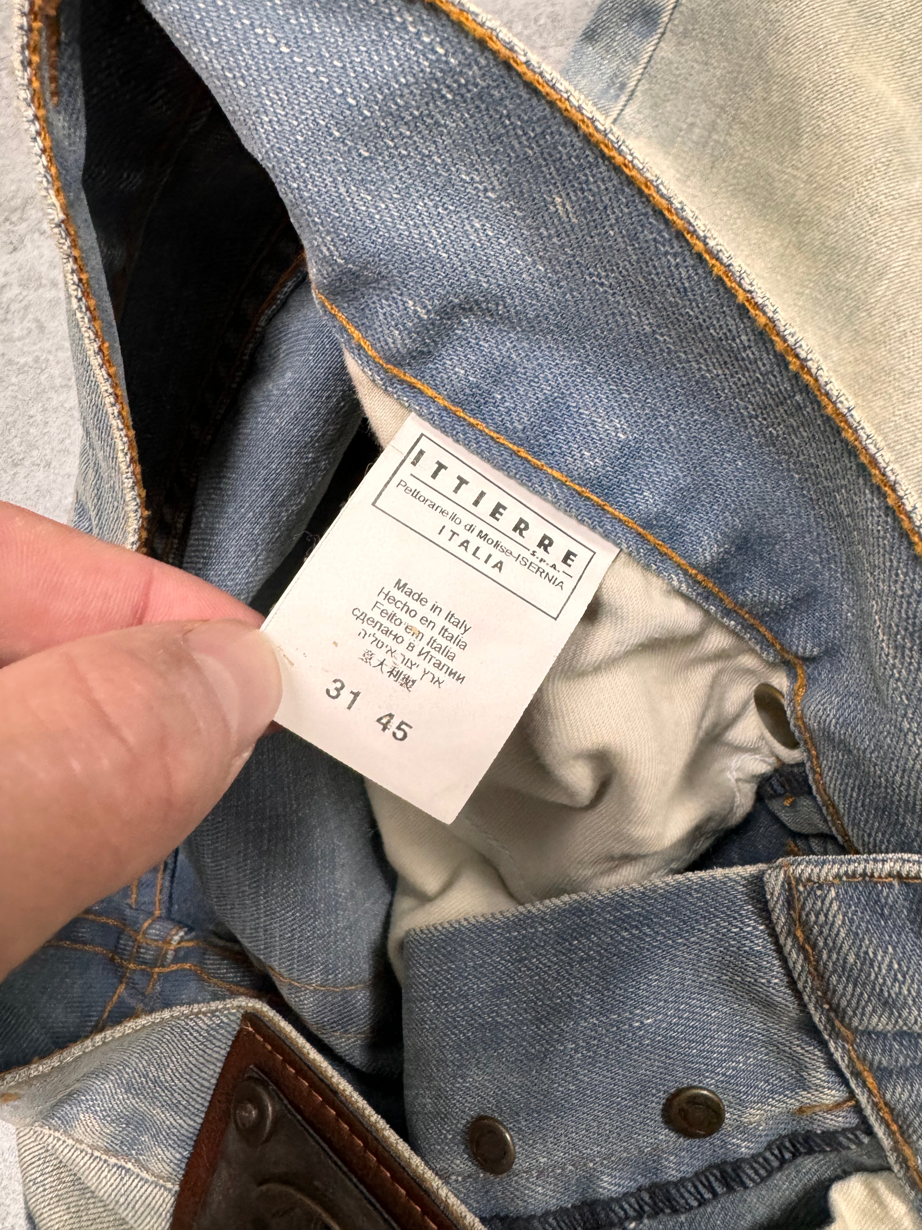 SS2008 Just Cavalli Evangelical Remains Jeans (S/M)