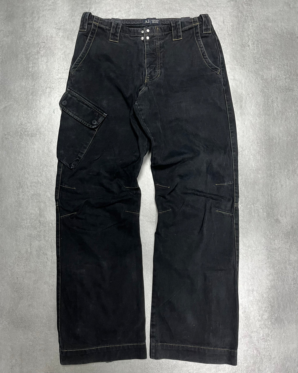 2000s Armani Navy Cargo Pants