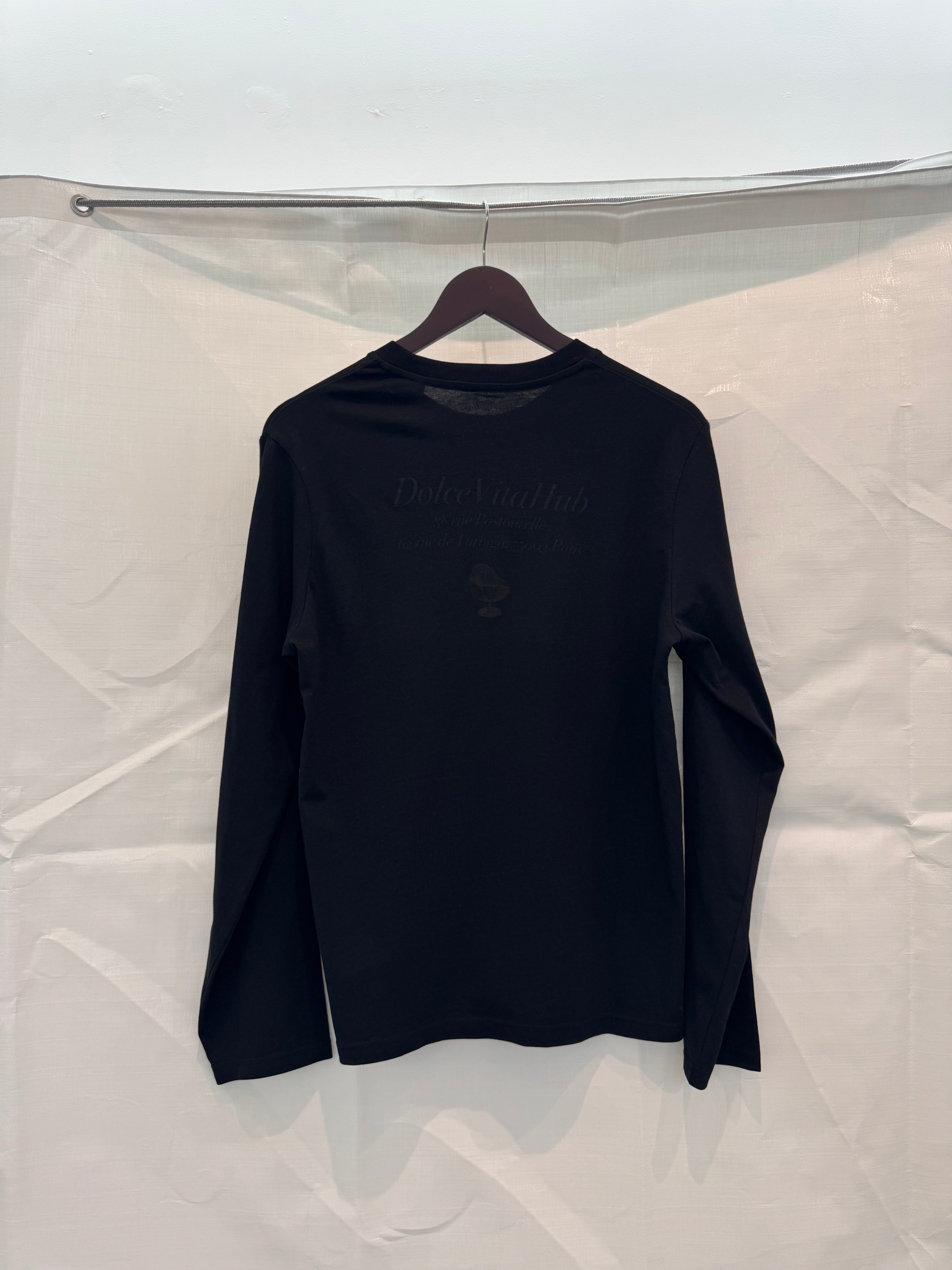 DolceVitaHub « Arbre en Feu » Black Longsleeves