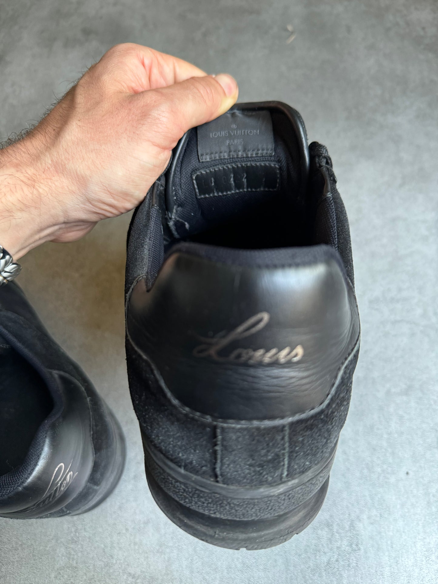 Louis Vuitton Trainer Black Exclu Employee (42) - 4