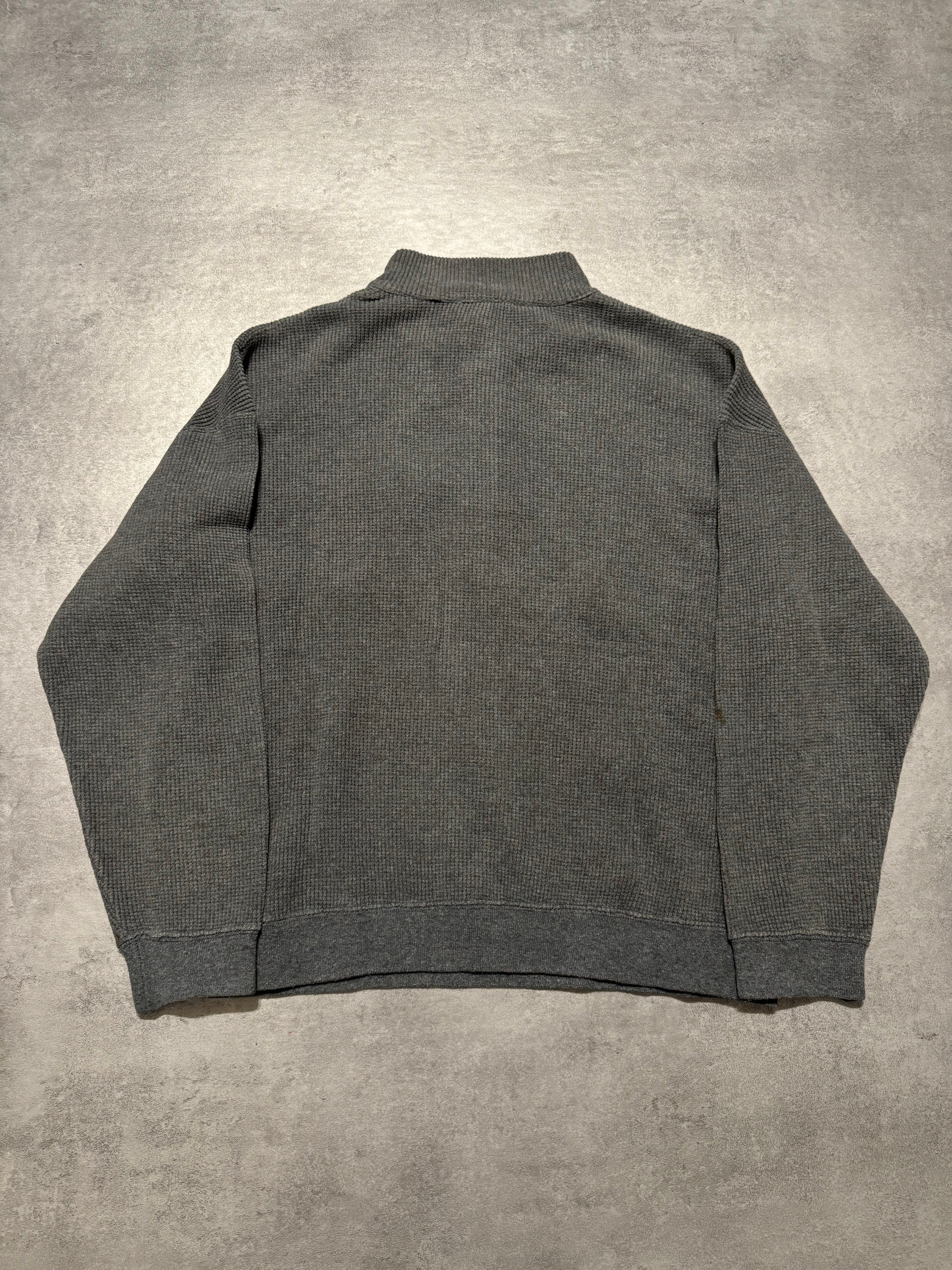 1990s Giorgio Armani Grey Buttoned Longsleeves