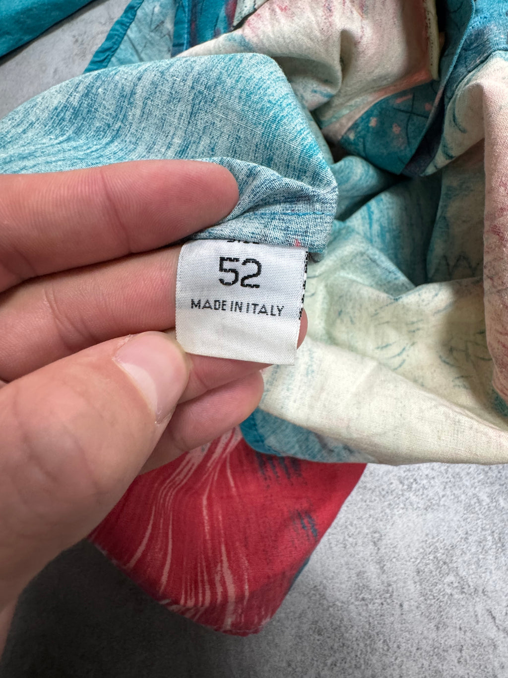 2000s Roberto Cavalli Volcano Aqua Blue Shirt