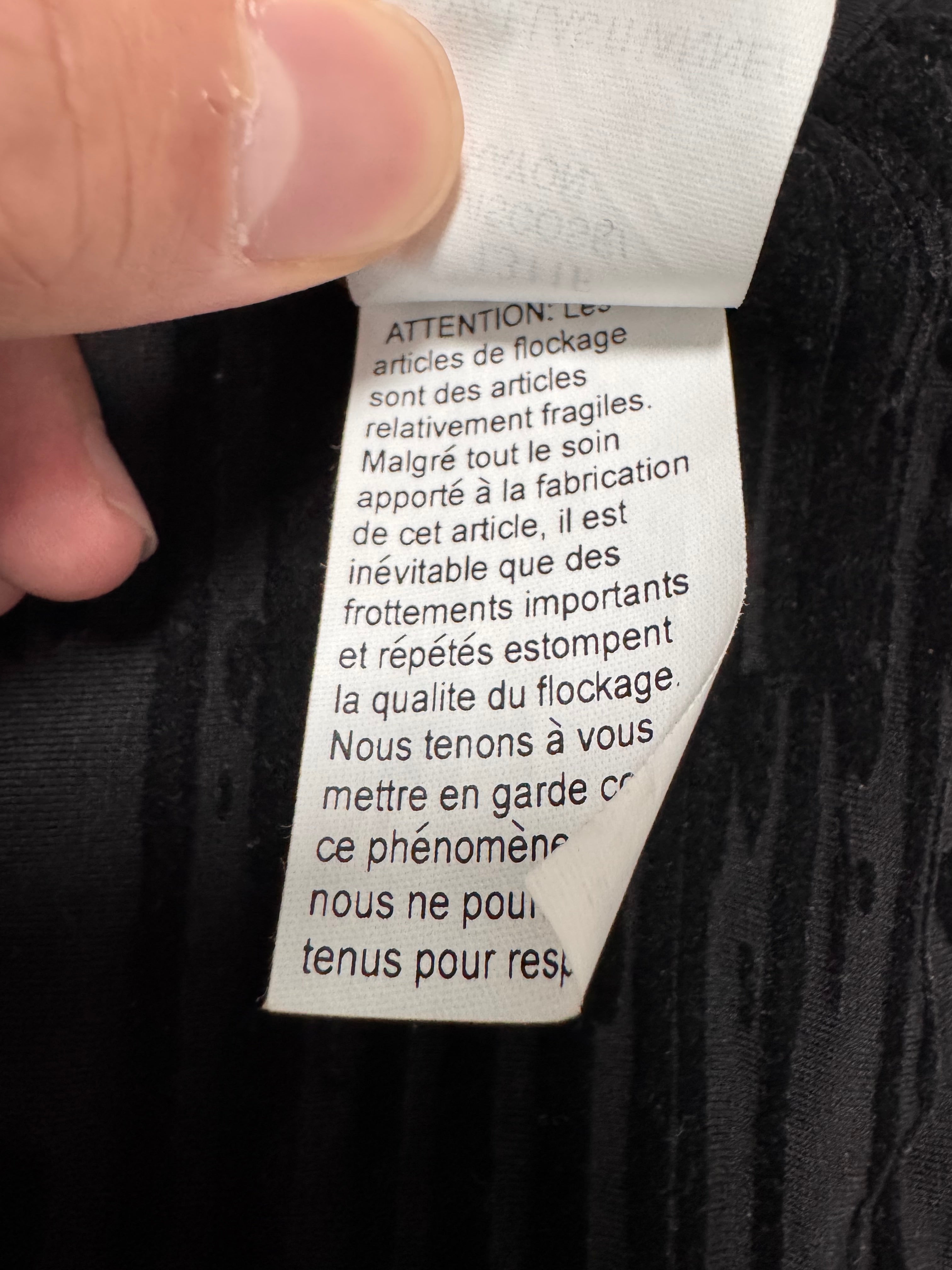 AW1998 Jean Paul Gaultier Blood Drip Black Longsleeves