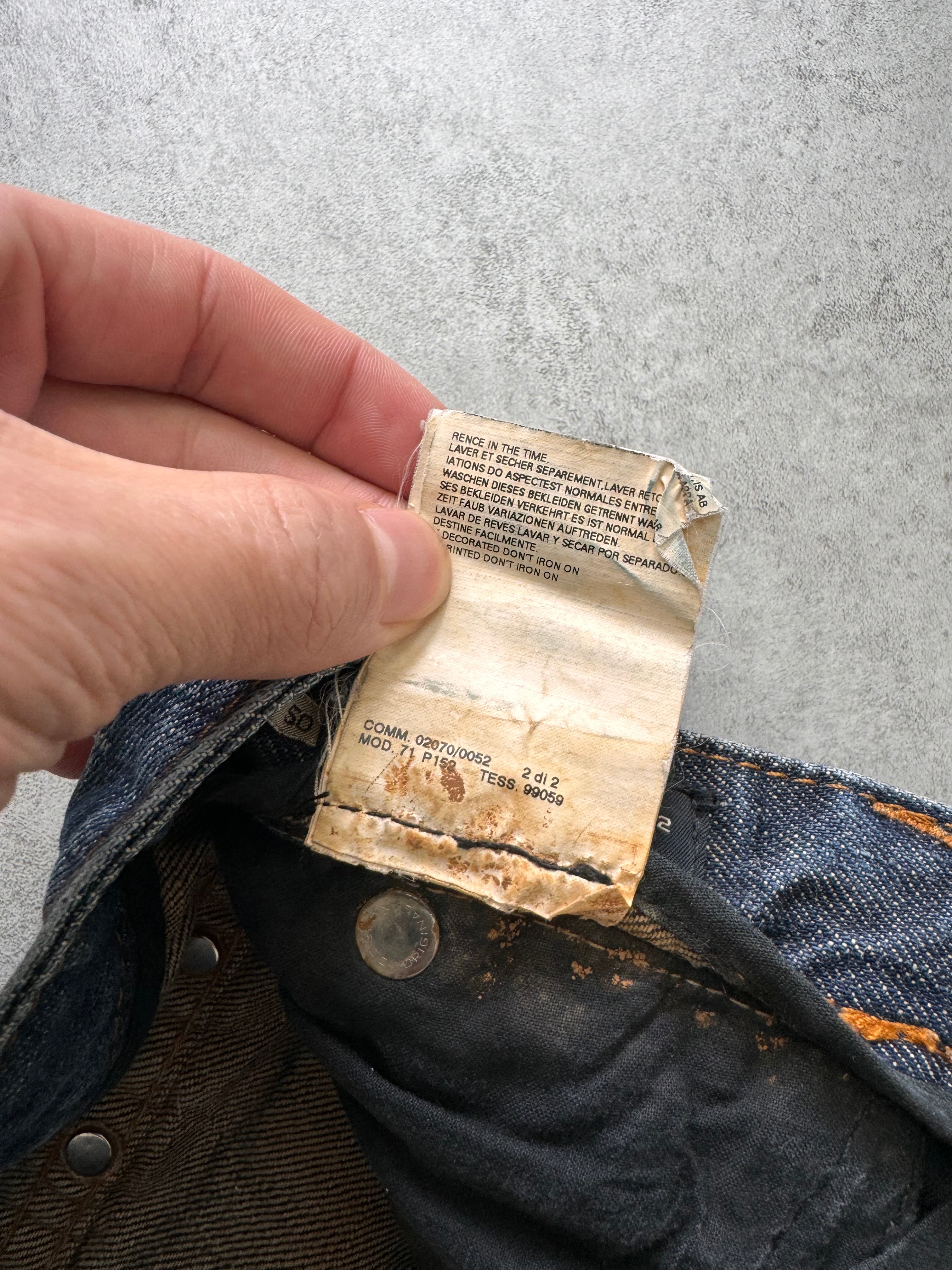 FW2005 Dsquared2 Jesus Lord Peace Jeans