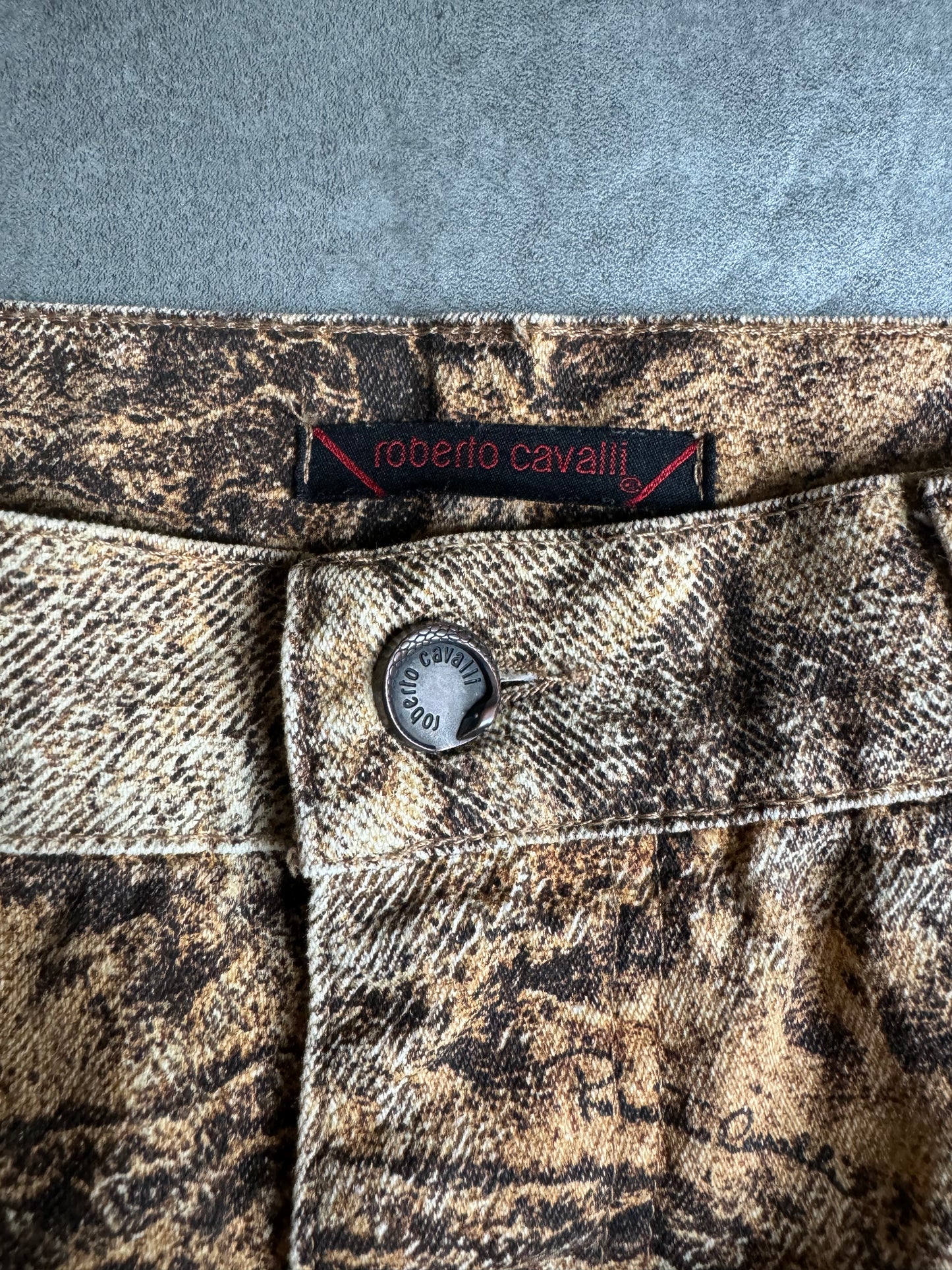 AW2000 Roberto Cavalli Sand Erosion Pants (L) - 3