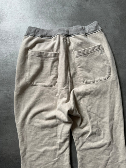 AW2024 Kapital Flared Cotton Jersey Sweatpants (XL) - 4