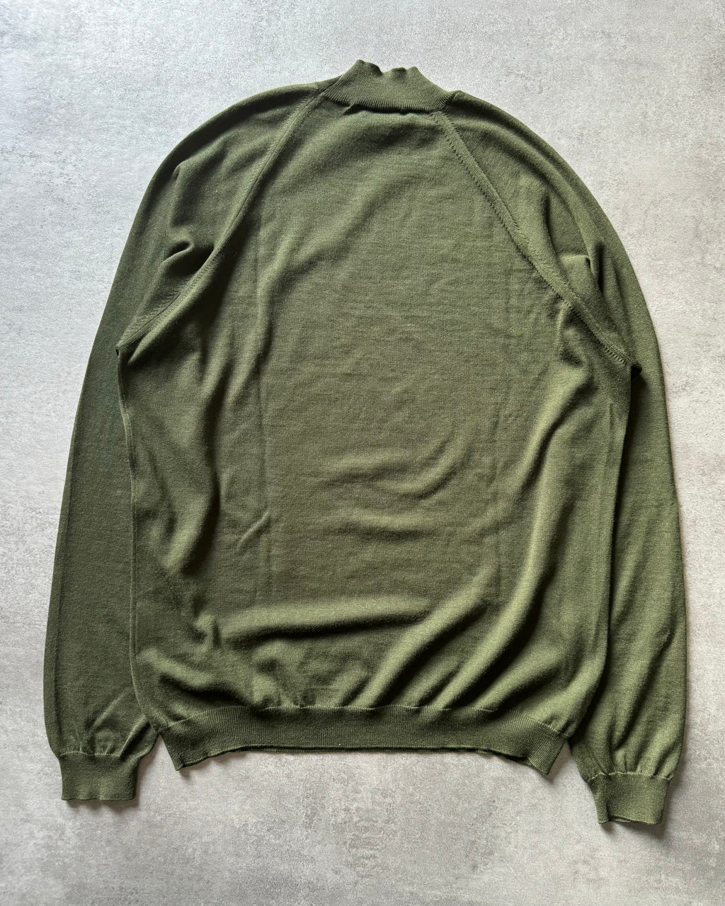 FW2019 Prada Wool Olive Sweater  (L) - 2