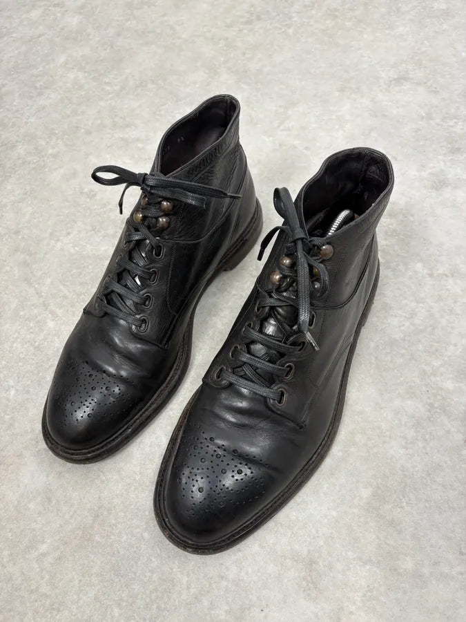 2010s Dolce & Gabbana Black Leather Boots ICqqeAQ 2