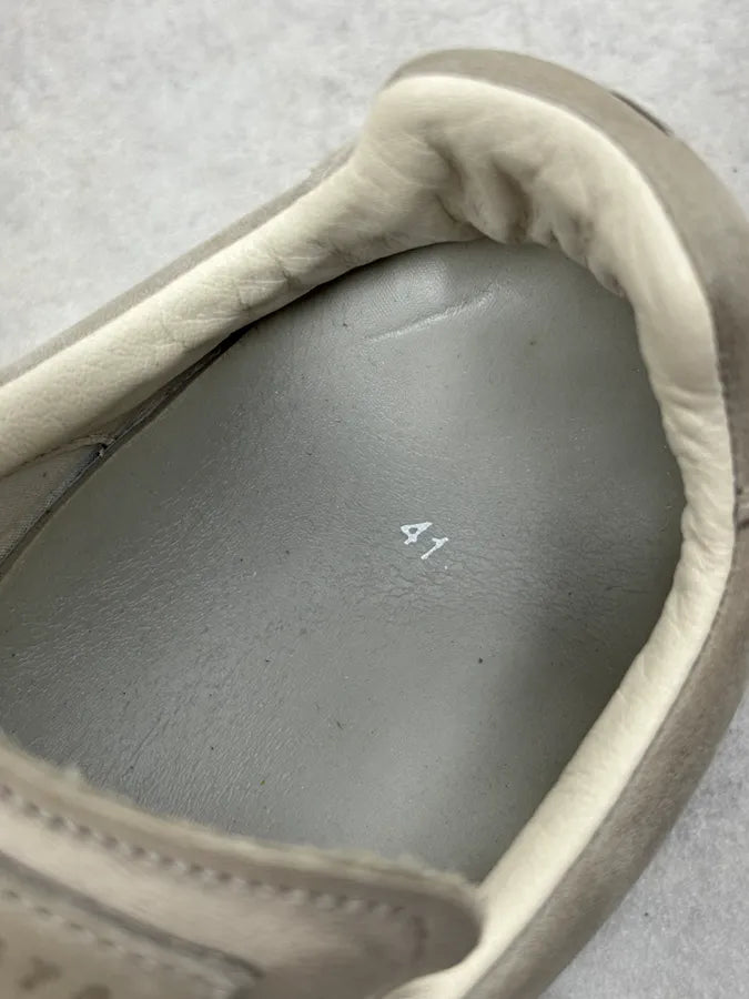 Maison Margiela Replica Grey Painted Army Sneakers xcBzTIU 12