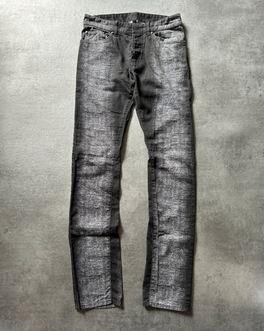 FW2014 Balenciaga Grey Rockstar Pants   (S) - 1