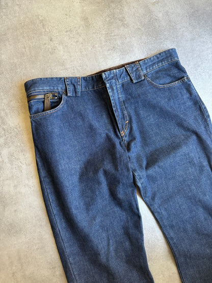 AW2004 Dolce & Gabbana Brut Denim Jeans  (XL) - 3