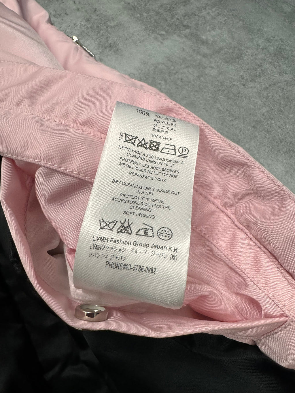 2016 AW ジバンシィ ピンク アシンメトリー ジップ ボンバー ジャケット (S)