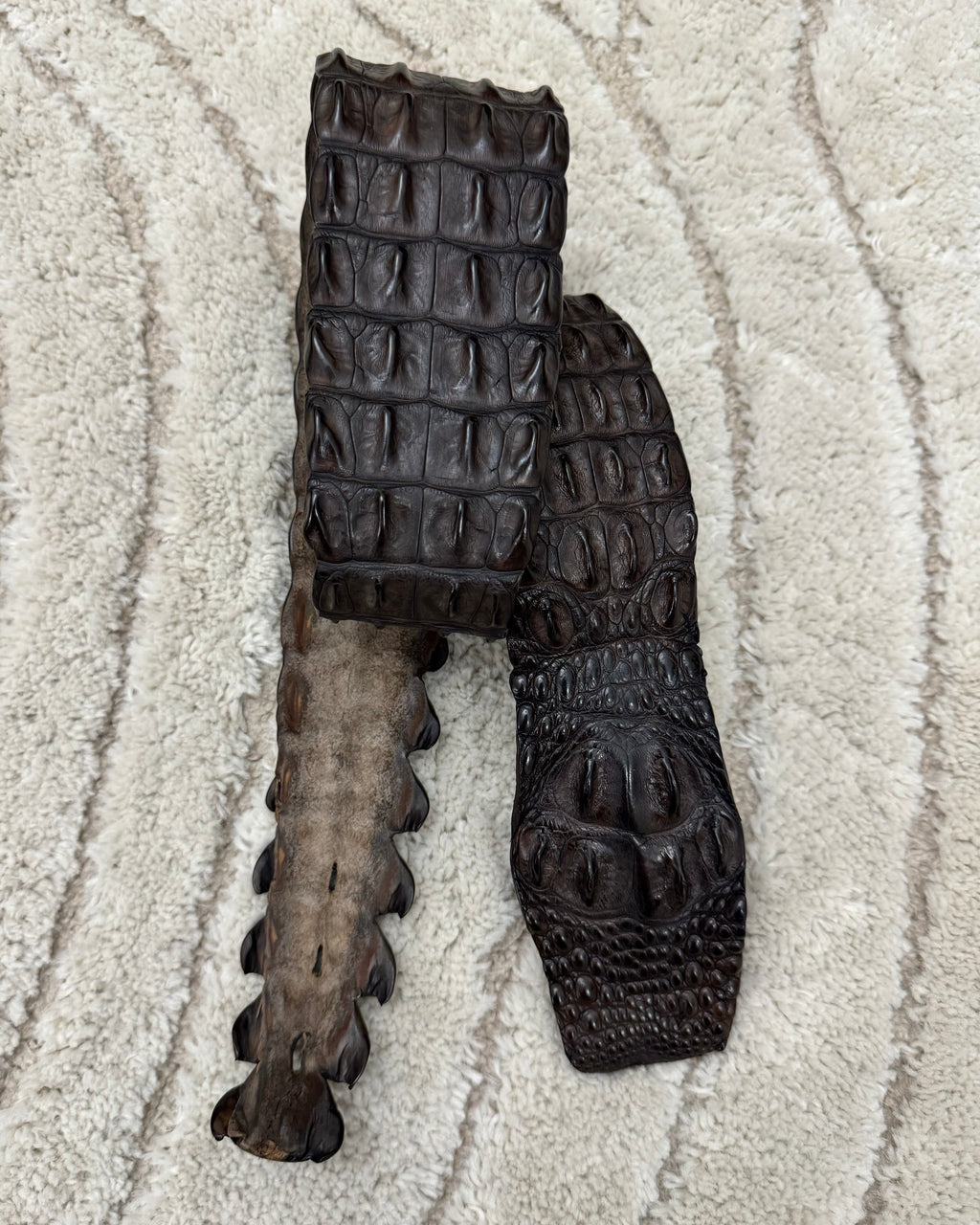 SS2005 Roberto Cavalli Crocodile Leather Belt