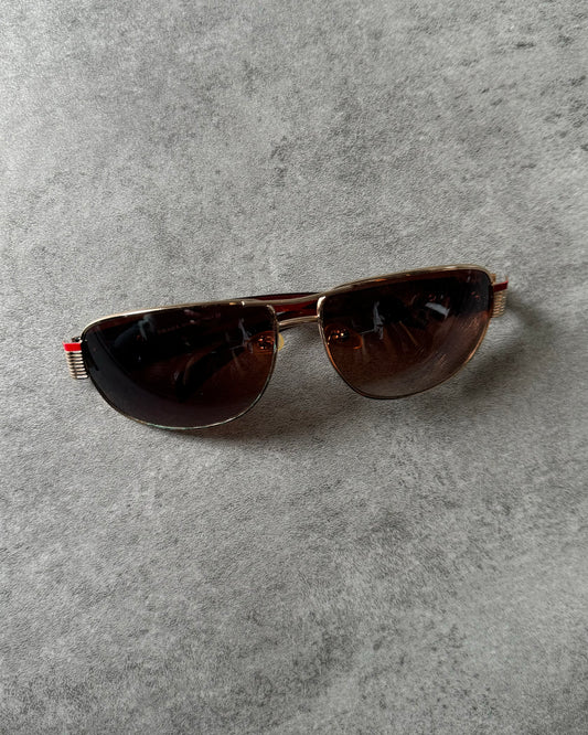 2000s Prada Aviator Sunglasses (OS) - 1
