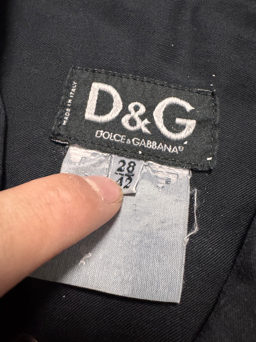 2000s Dolce & Gabbana Bondage Black Jacket