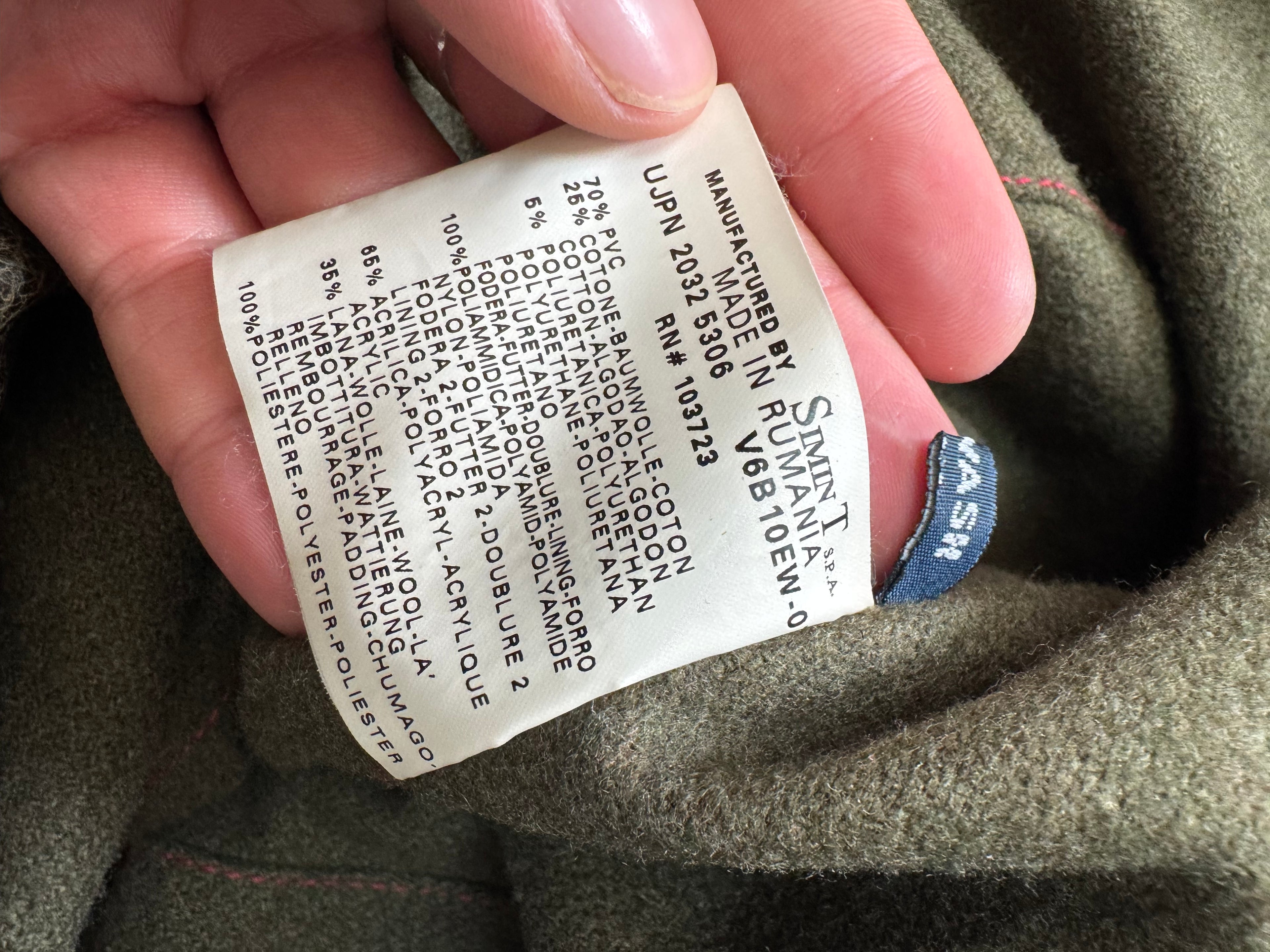 2000s Armani Biker Relief Leather Jacket