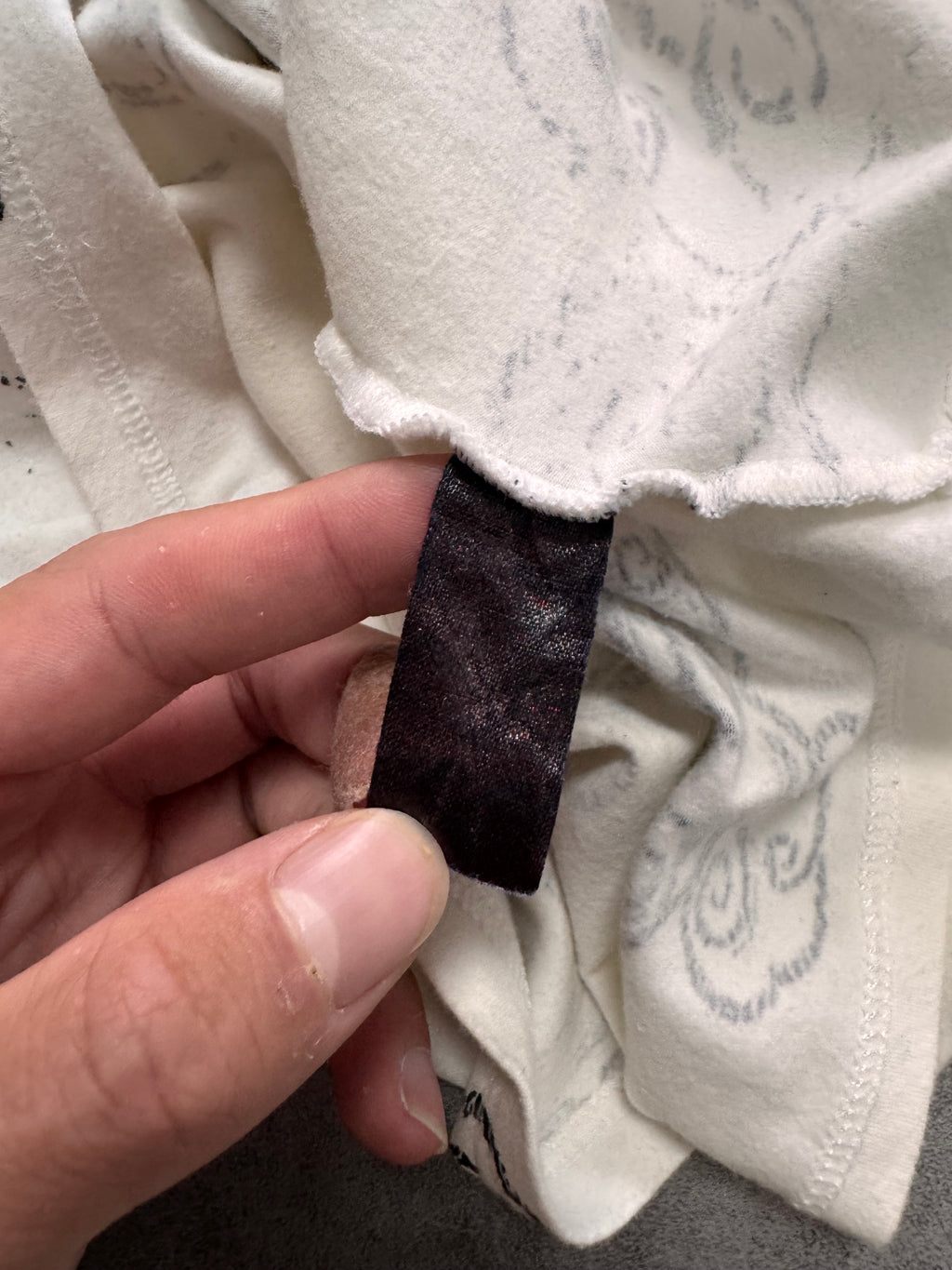 2000s Roberto Cavalli Asian Tatoos White Longsleeves