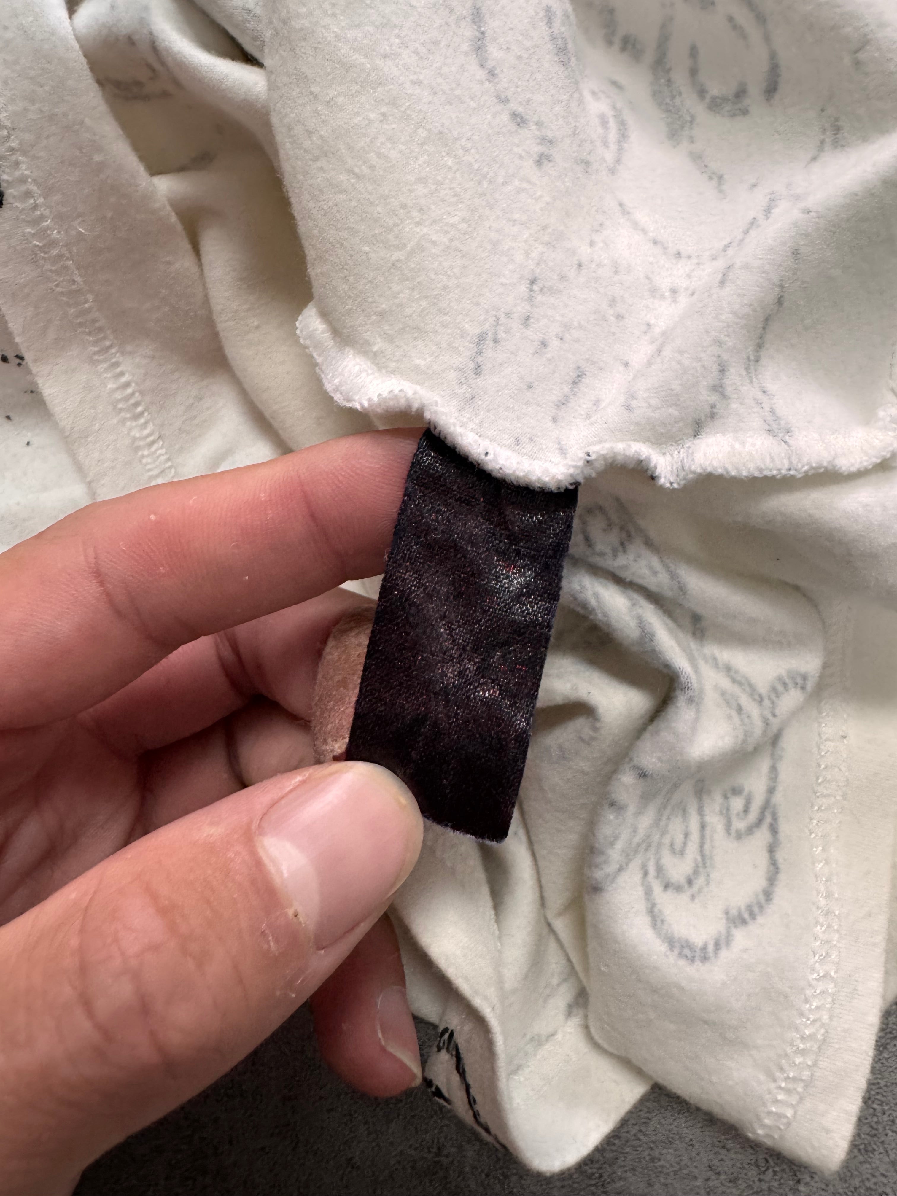 2000s Roberto Cavalli Asian Tatoos White Longsleeves